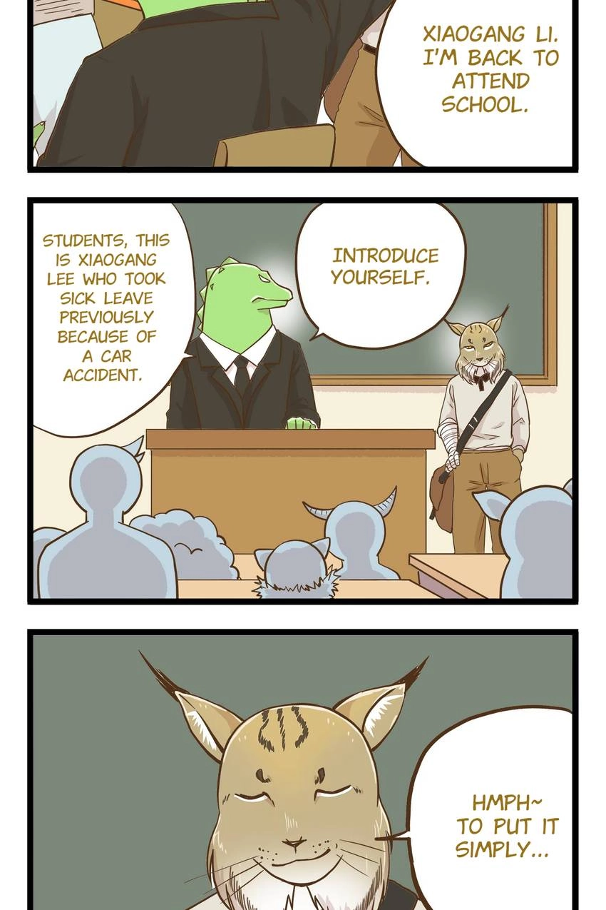 I'm The Only Human Being In My School Chapter 66 page 12 - 