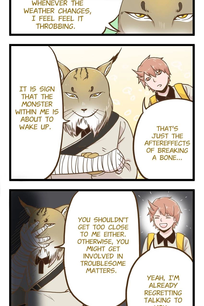 I'm The Only Human Being In My School Chapter 66 page 8 - 