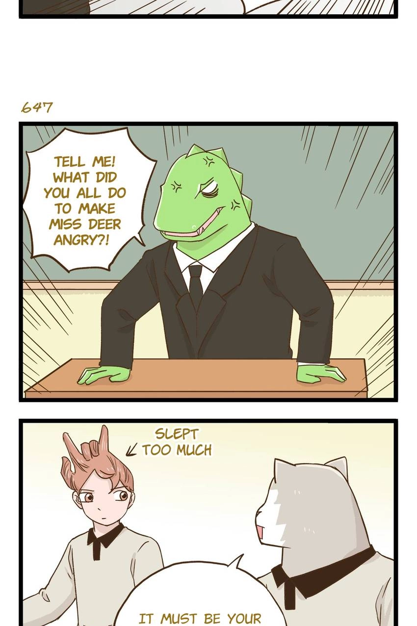 I'm The Only Human Being In My School Chapter 93 page 7 - 