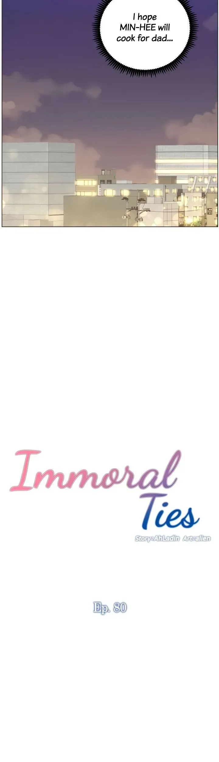 Immoral Ties Chapter 80 page 6 - 