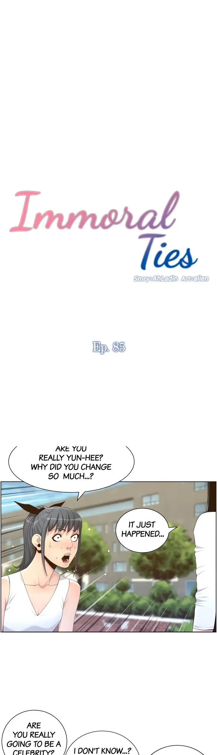 Immoral Ties Chapter 85 page 8 - 