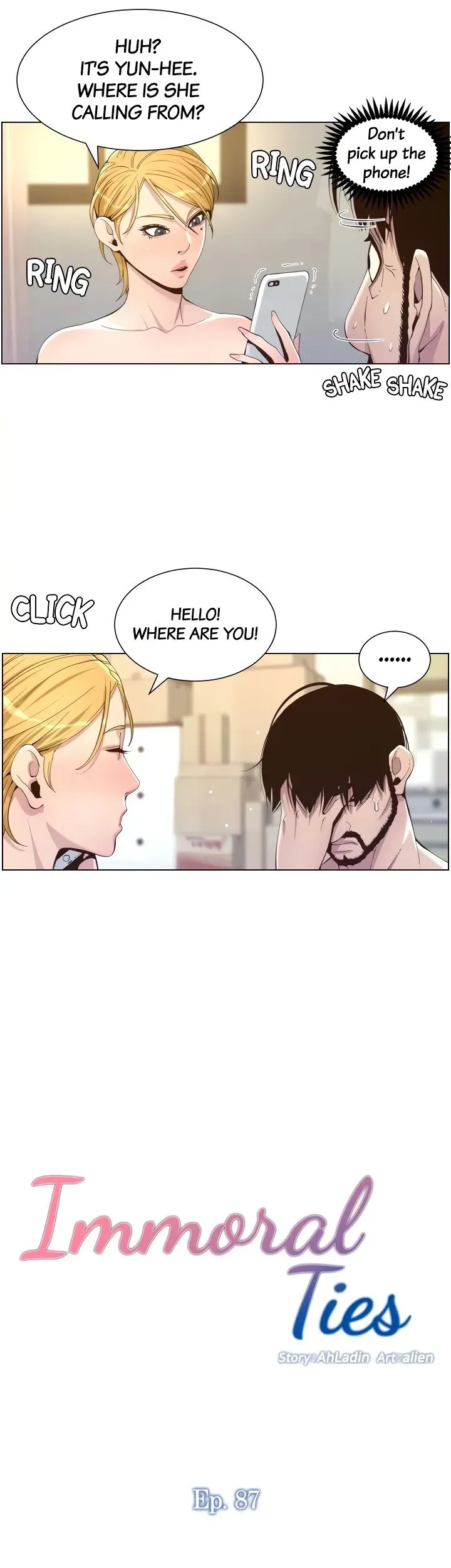 Immoral Ties Chapter 87 page 7 - 