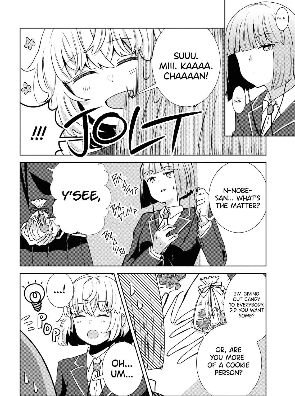 In Yuriful Classroom Chapter 1 page 11 - 