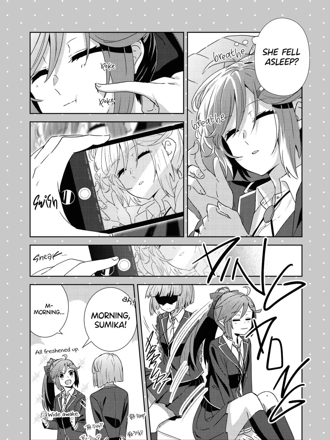 In Yuriful Classroom Chapter 1 page 33 - 