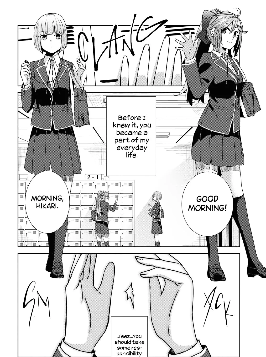 In Yuriful Classroom Chapter 1 page 7 - 