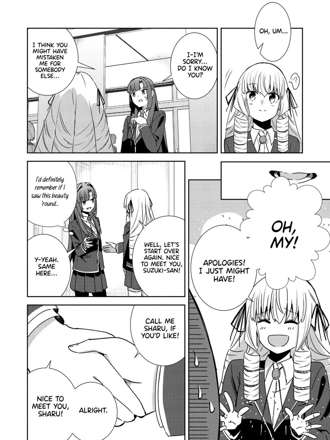 In Yuriful Classroom Chapter 3 page 11 - 