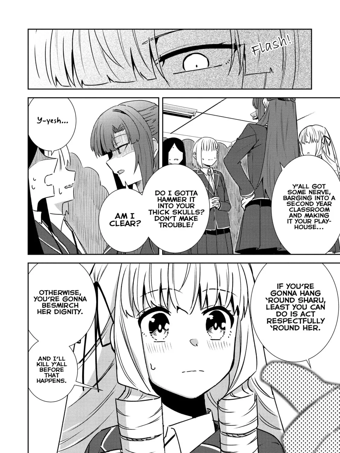 In Yuriful Classroom Chapter 3 page 27 - 