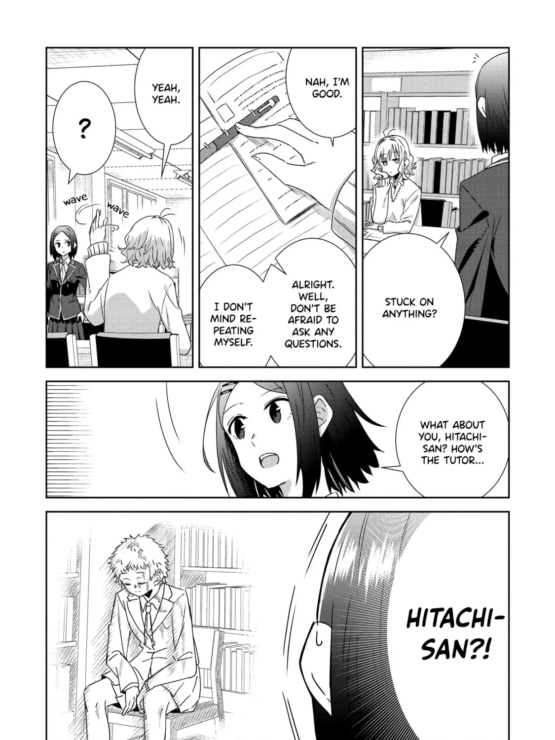 In Yuriful Classroom Chapter 7 page 13 - 