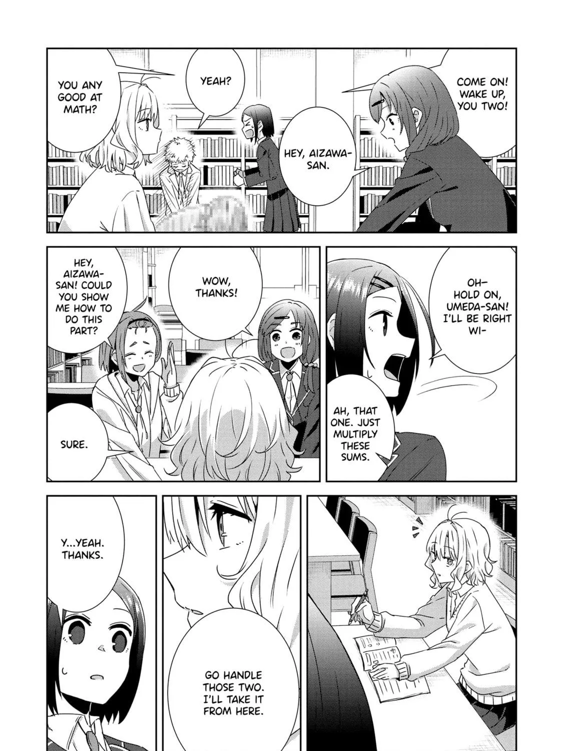 In Yuriful Classroom Chapter 7 page 17 - 