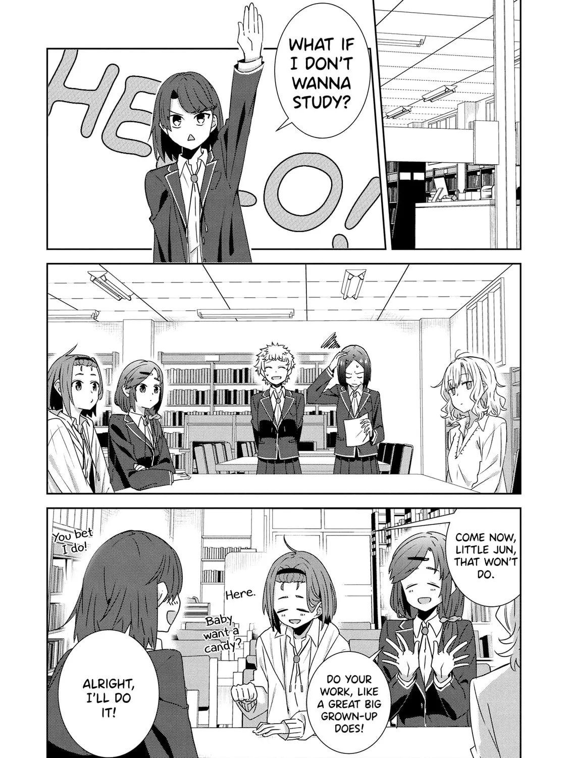 In Yuriful Classroom Chapter 7 page 3 - 