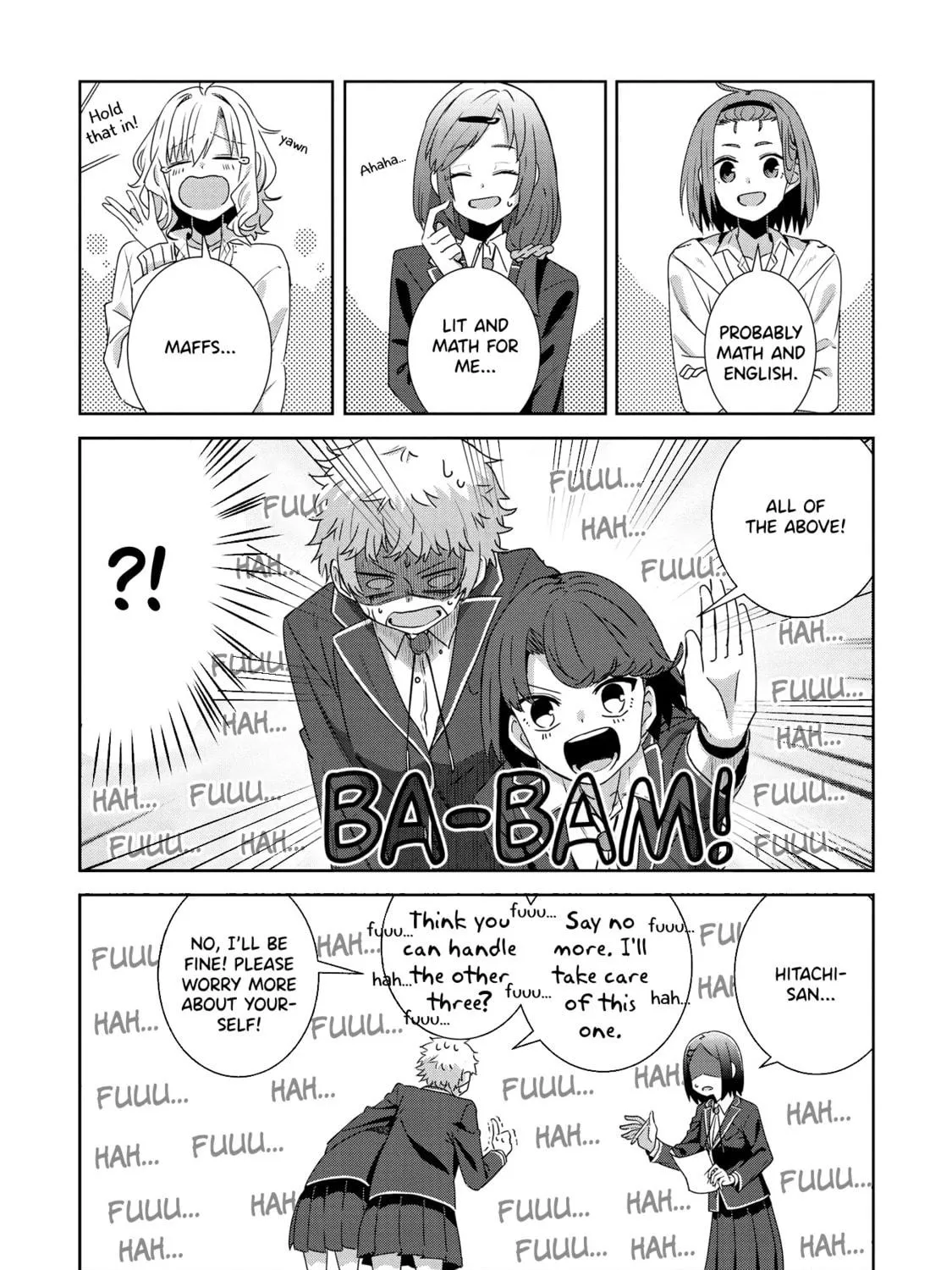 In Yuriful Classroom Chapter 7 page 9 - 
