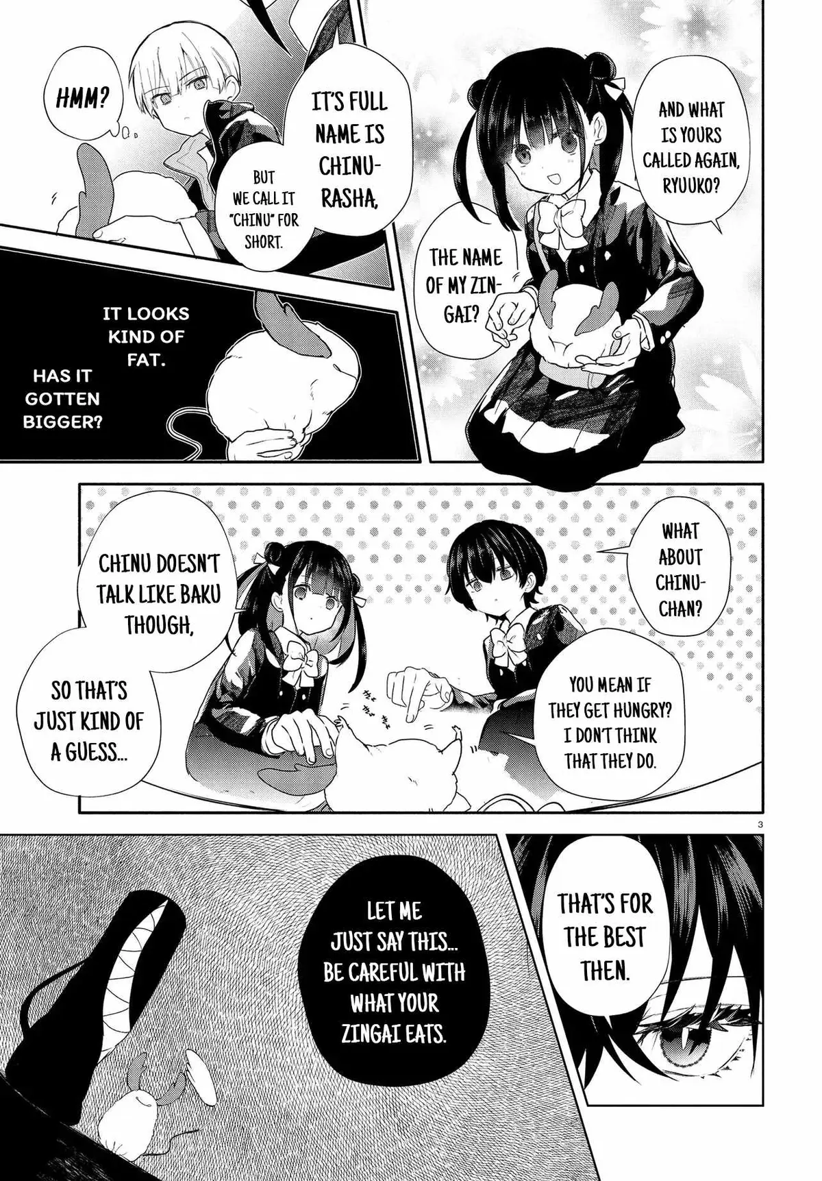 Inochi no Tabekata Chapter 18 page 3 - 