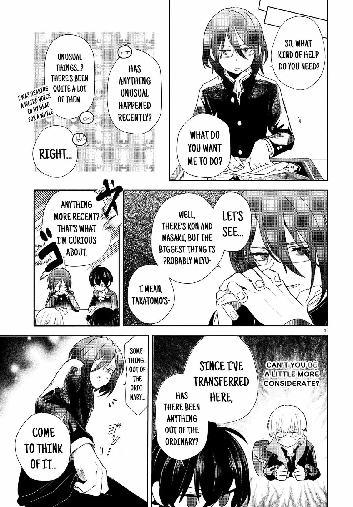 Inochi no Tabekata Chapter 18 page 21 - 