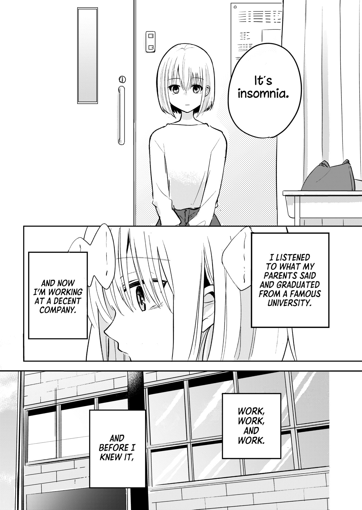 Insomnia Yuri Chapter 1 page 1 - 