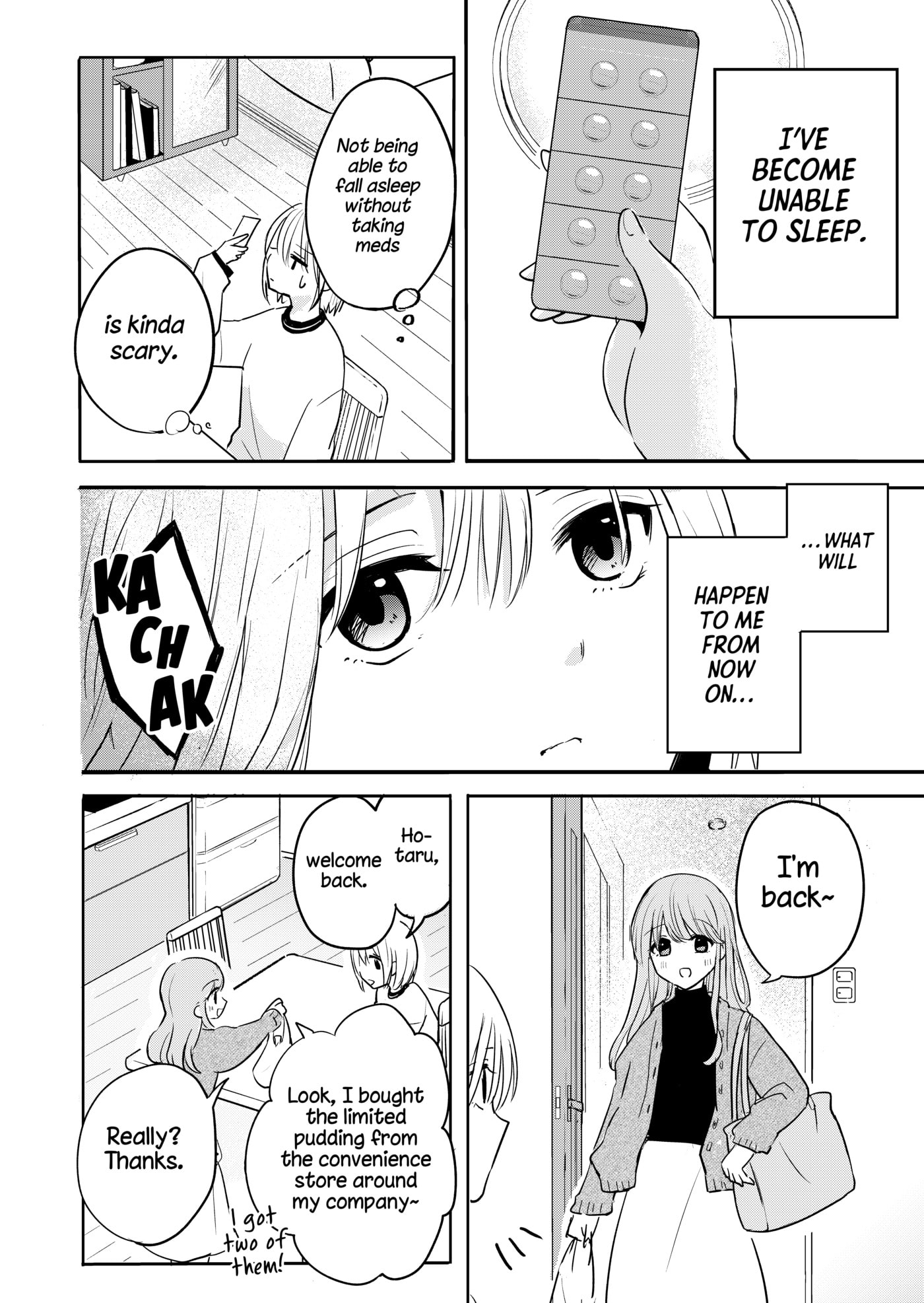 Insomnia Yuri Chapter 1 page 2 - 