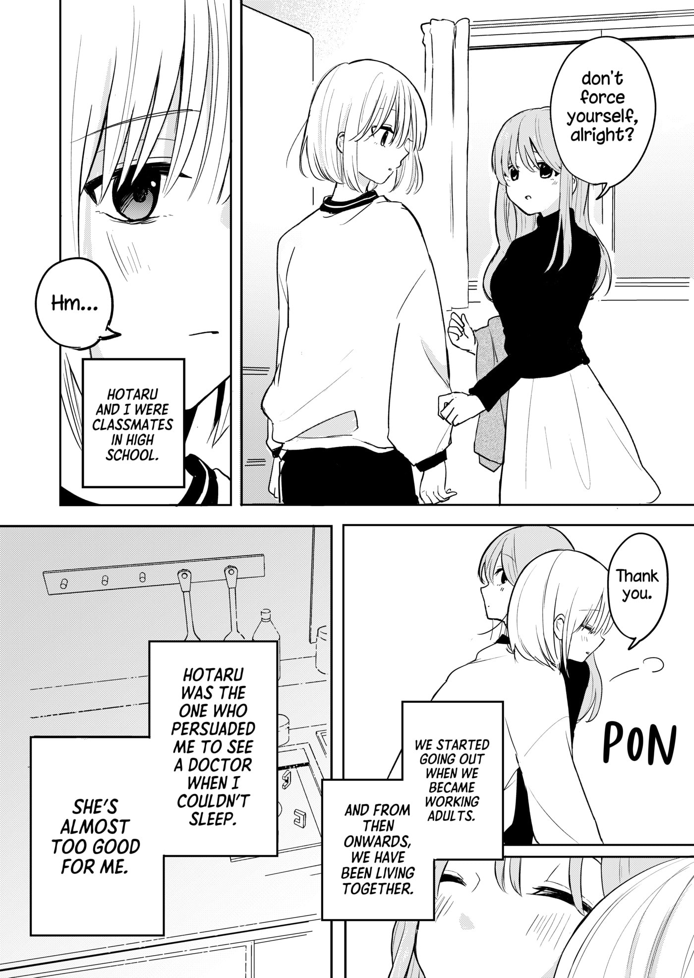 Insomnia Yuri Chapter 1 page 4 - 