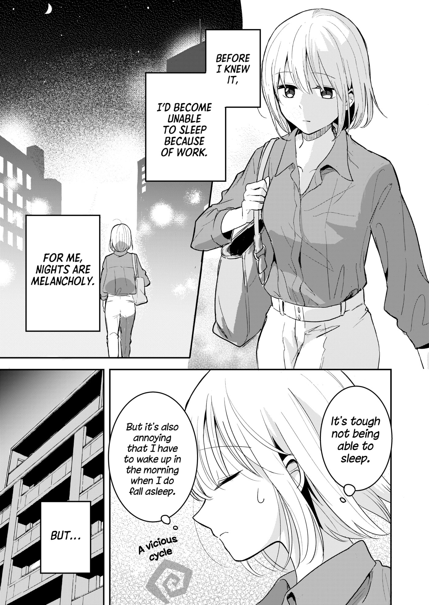 Insomnia Yuri Chapter 2 page 1 - 