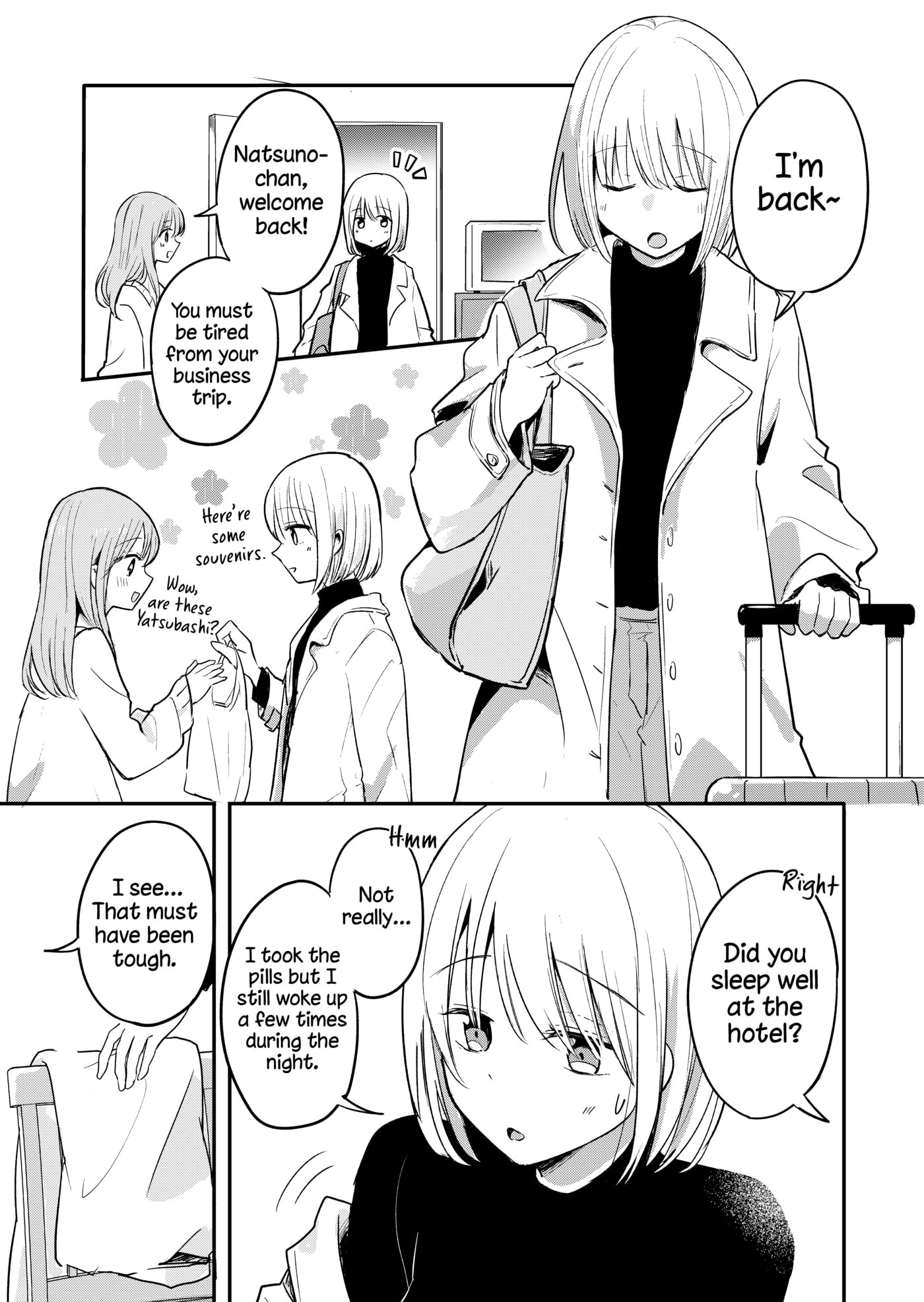 Insomnia Yuri Chapter 4 page 1 - 