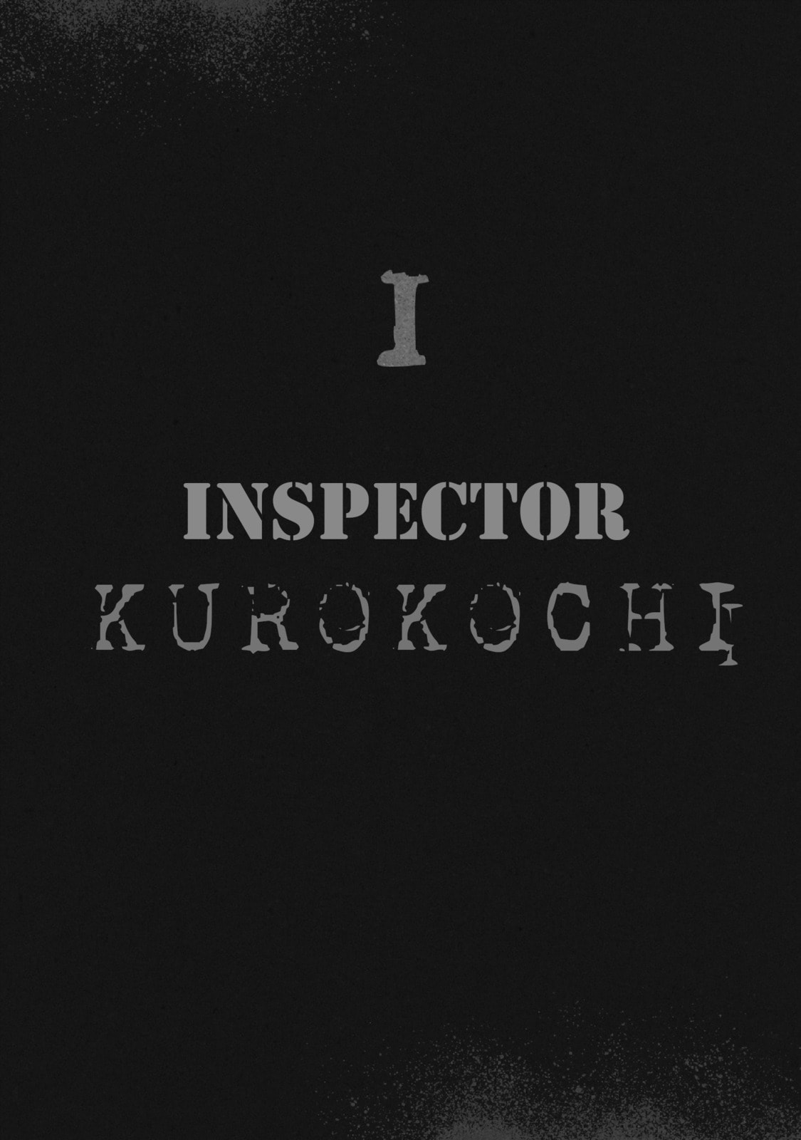 Inspector Kurokochi Chapter 1 page 3 - 