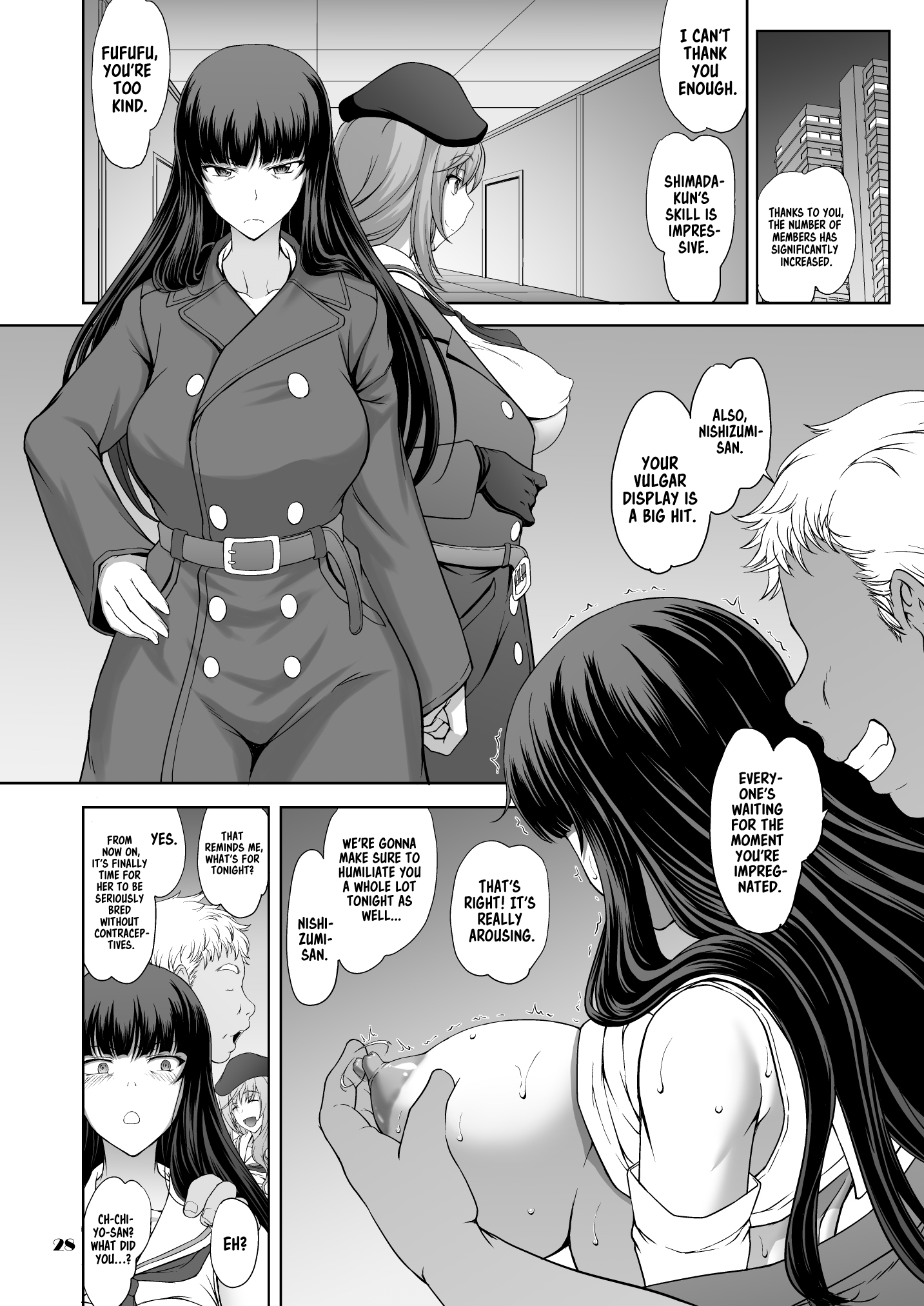 Instant Freedom if The Head Survives For 100 Nights!! Live Commentary Breeding Livestream Chapter 1 page 28 - 