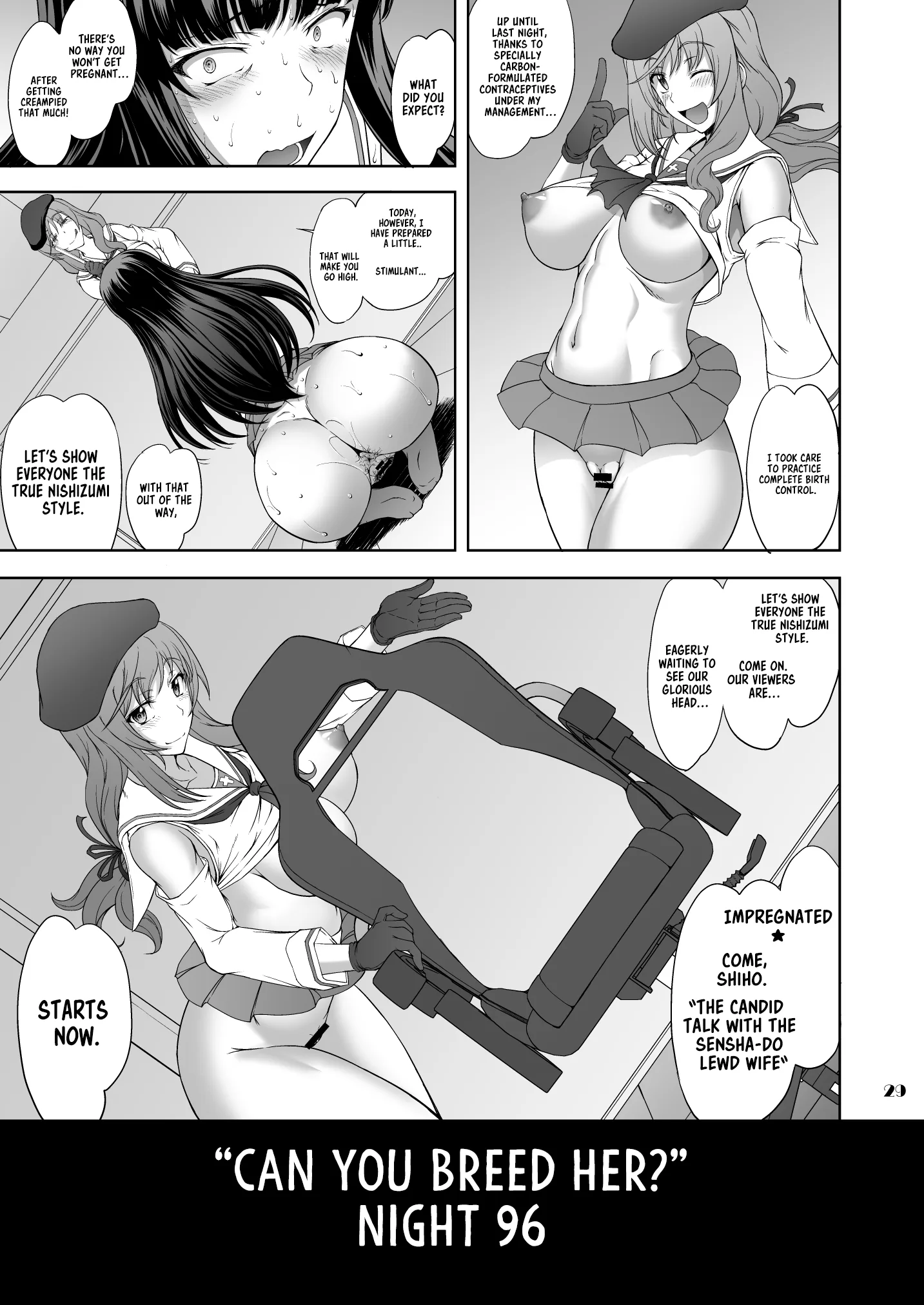 Instant Freedom if The Head Survives For 100 Nights!! Live Commentary Breeding Livestream Chapter 1 page 29 - 