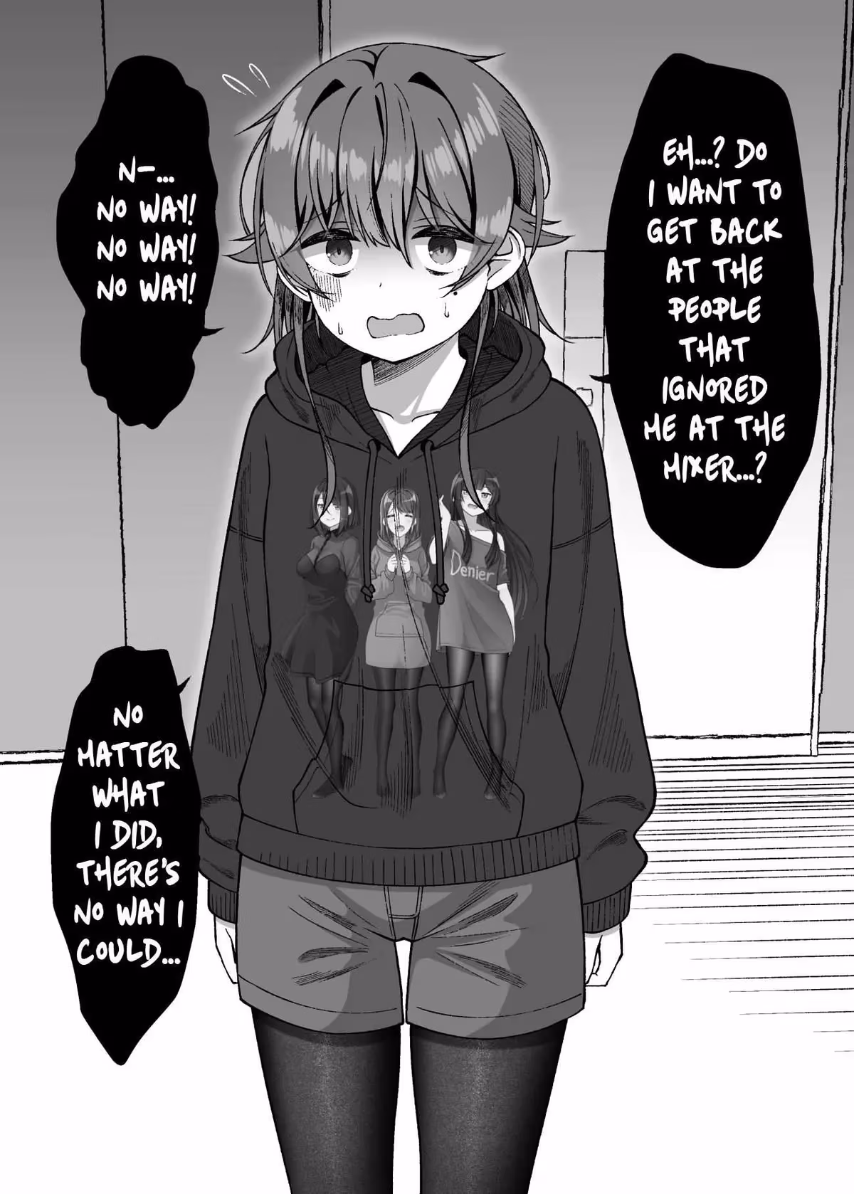 Introvert Tsubame Wants to Change Chapter 11 page 1 - 
