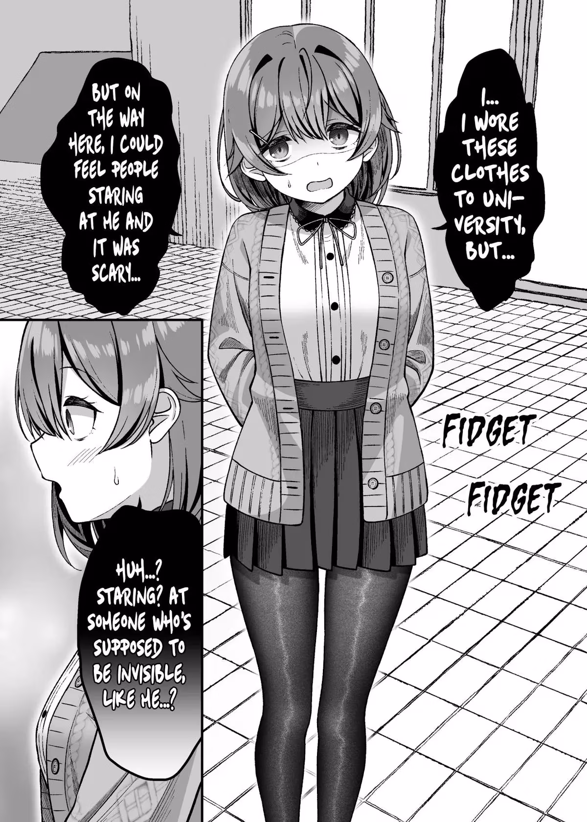 Introvert Tsubame Wants to Change Chapter 17 page 1 - 