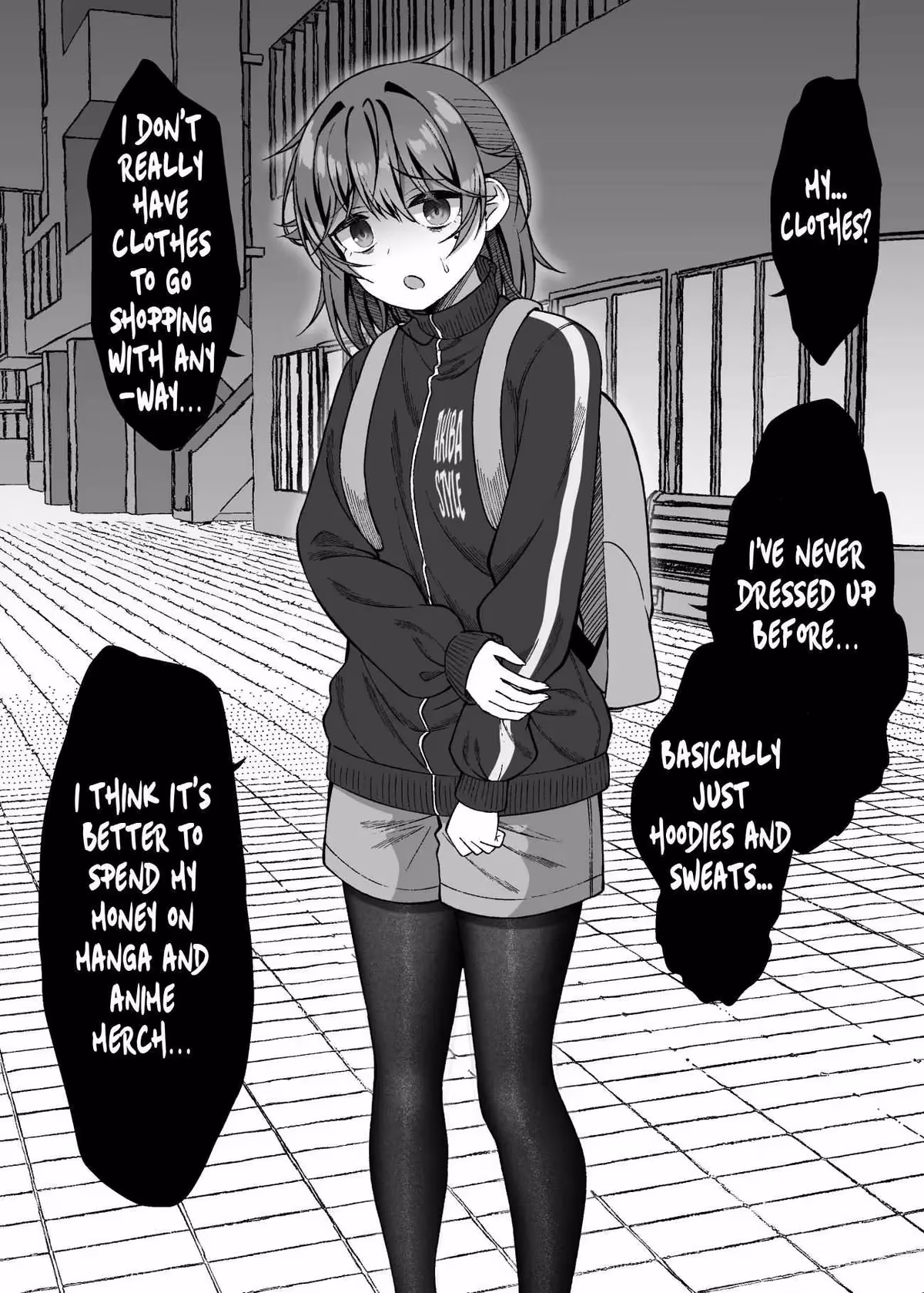 Introvert Tsubame Wants to Change Chapter 8 page 1 - 