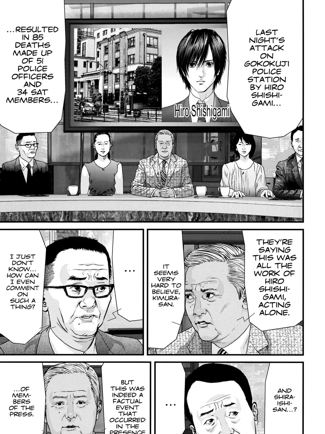 Inuyashiki Chapter 52 page 1 - 