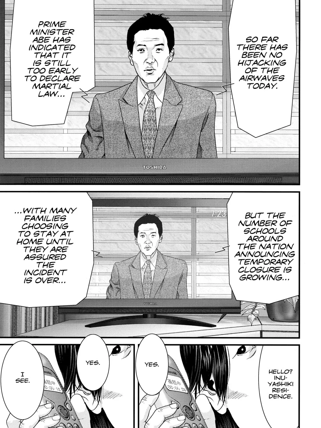 Inuyashiki Chapter 56 page 1 - 