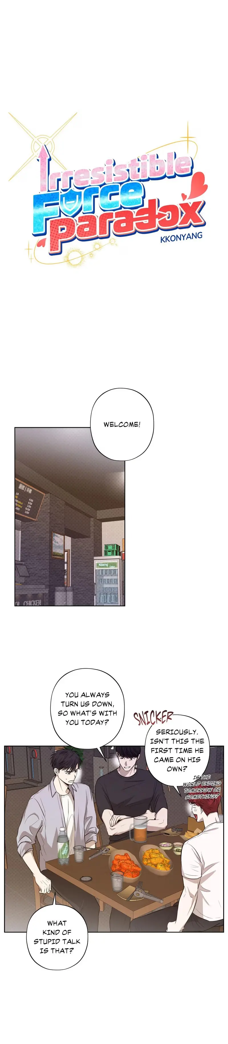 Irresistible Force Paradox Chapter 3 page 9 - 