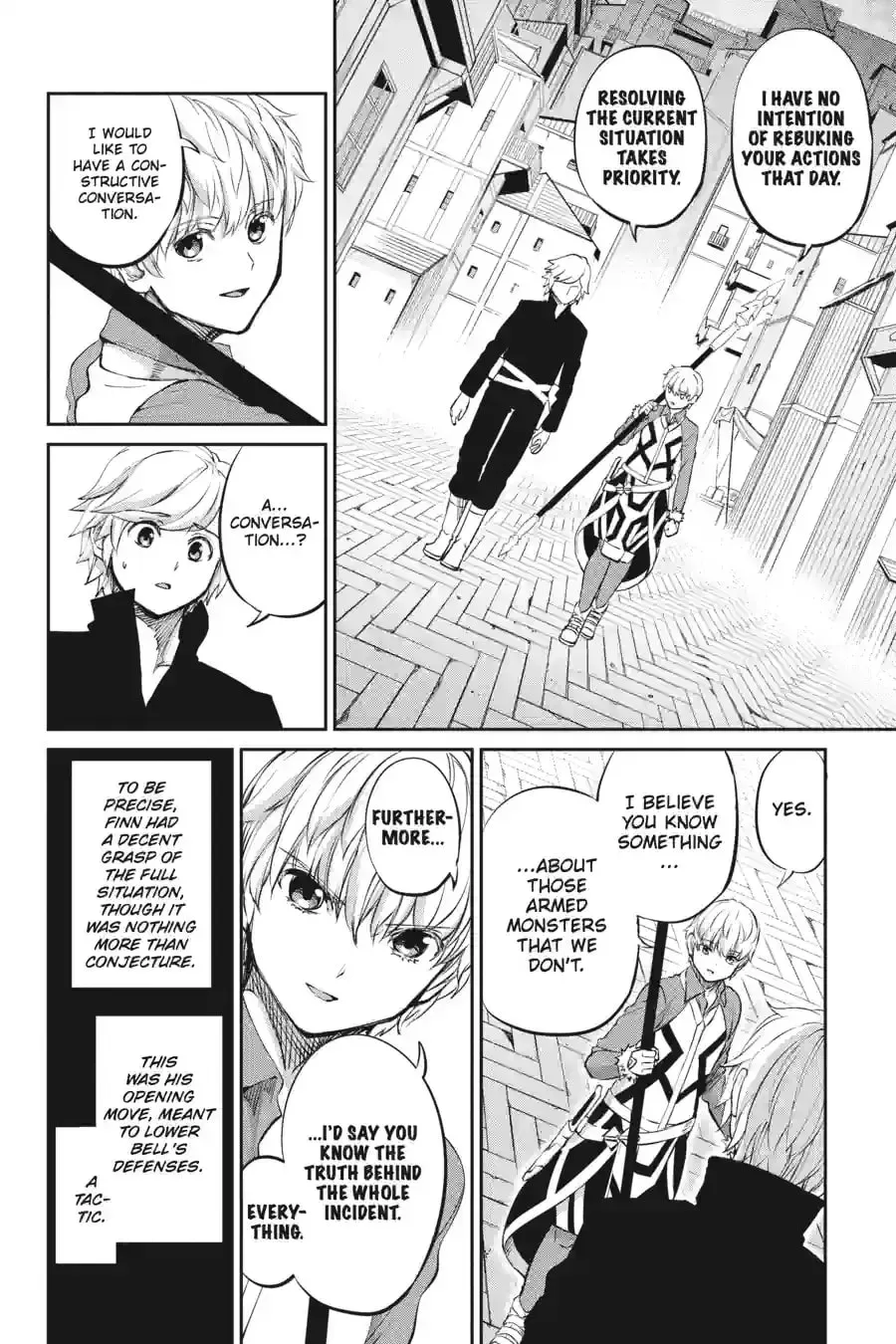 Is It Wrong to Try to Pick Up Girls in a Dungeon? On the Side: Sword Oratoria Chapter 10.3 page 11 - 