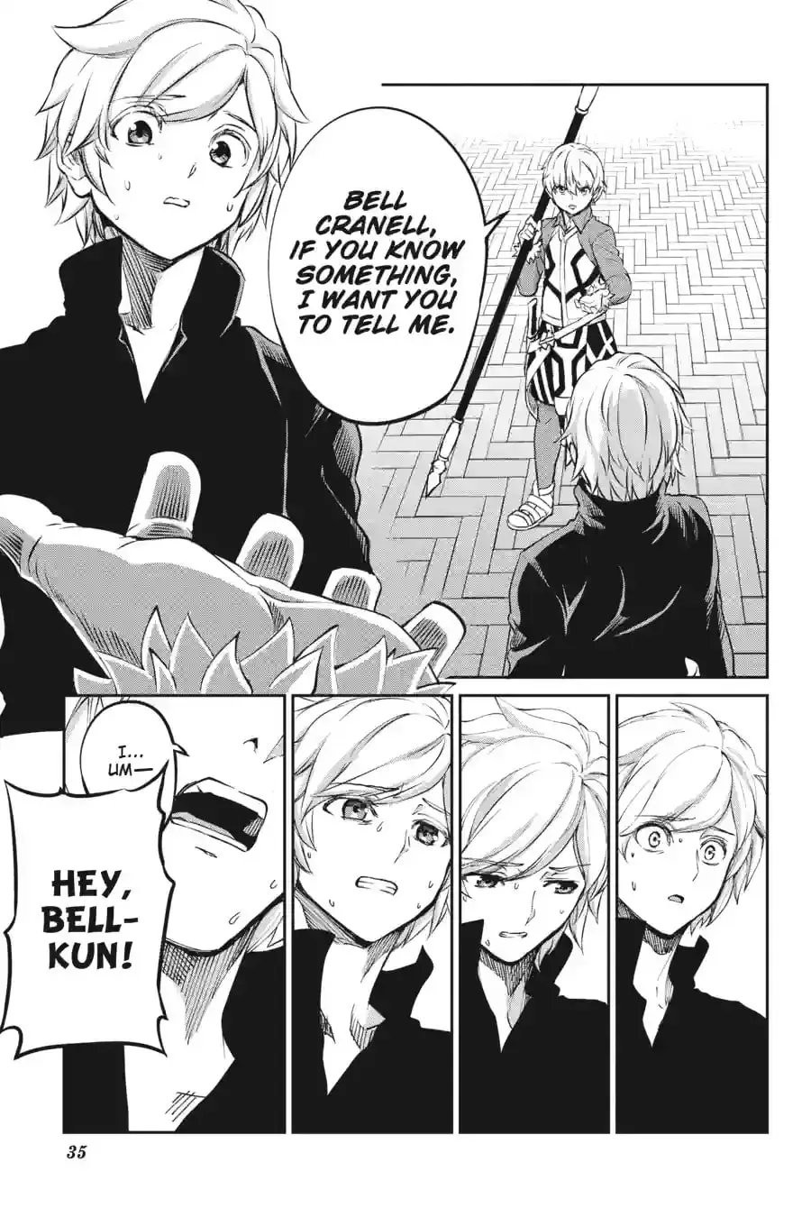 Is It Wrong to Try to Pick Up Girls in a Dungeon? On the Side: Sword Oratoria Chapter 10.3 page 14 - 