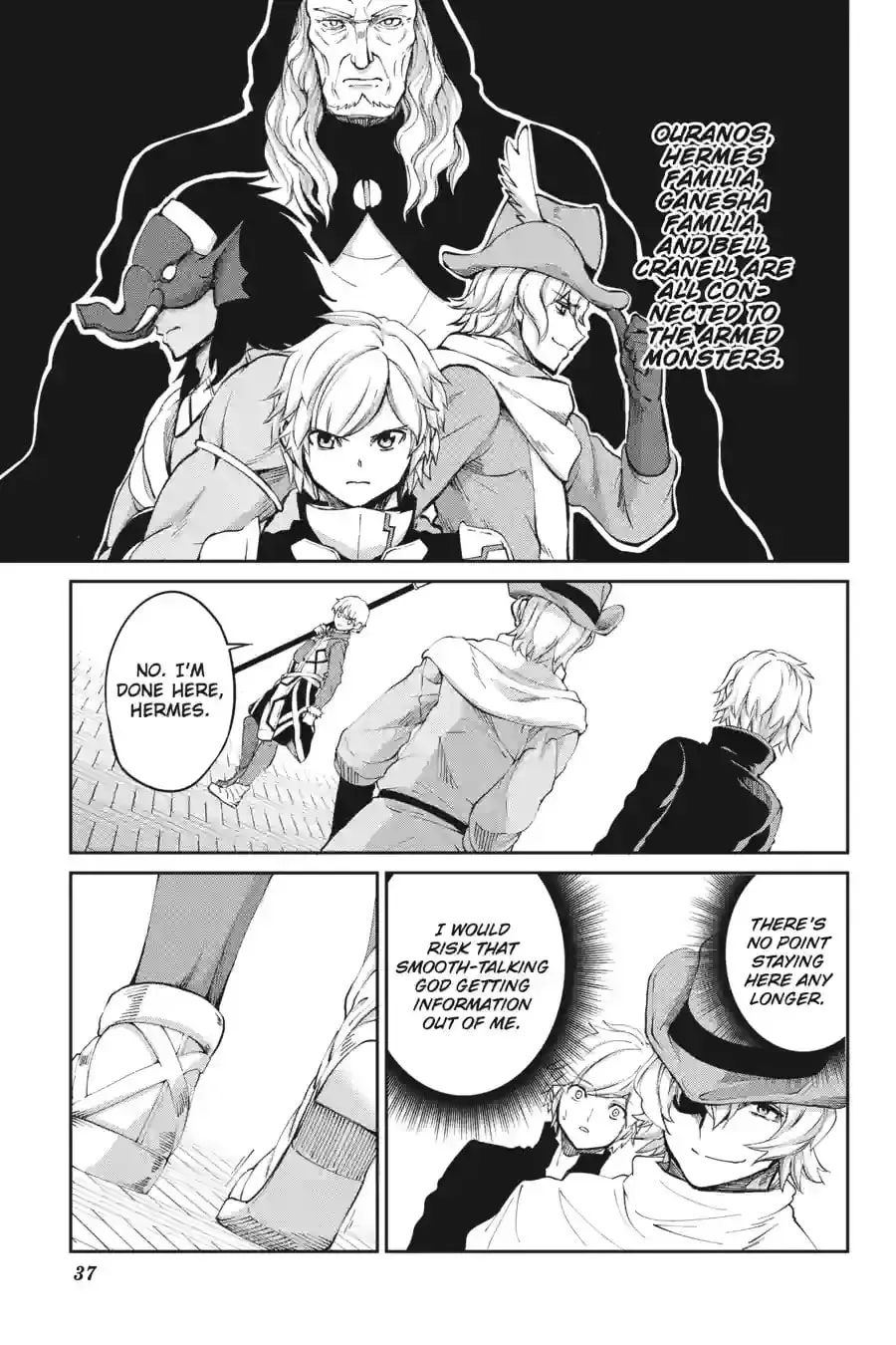 Is It Wrong to Try to Pick Up Girls in a Dungeon? On the Side: Sword Oratoria Chapter 10.3 page 16 - 