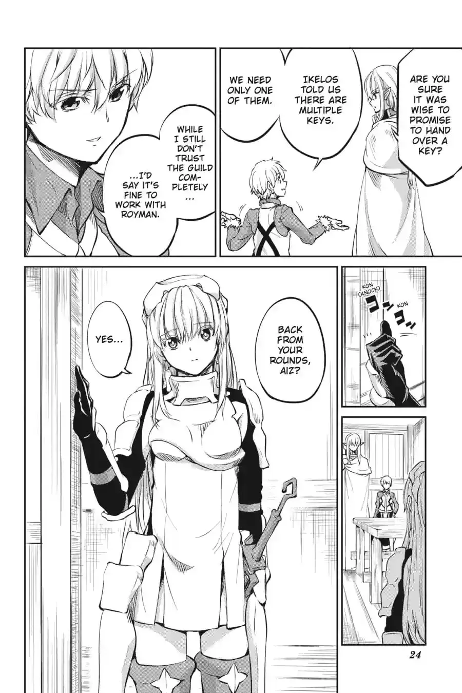 Is It Wrong to Try to Pick Up Girls in a Dungeon? On the Side: Sword Oratoria Chapter 10.3 page 3 - 