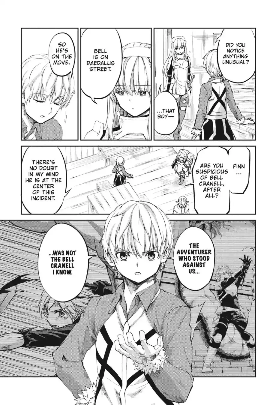Is It Wrong to Try to Pick Up Girls in a Dungeon? On the Side: Sword Oratoria Chapter 10.3 page 4 - 