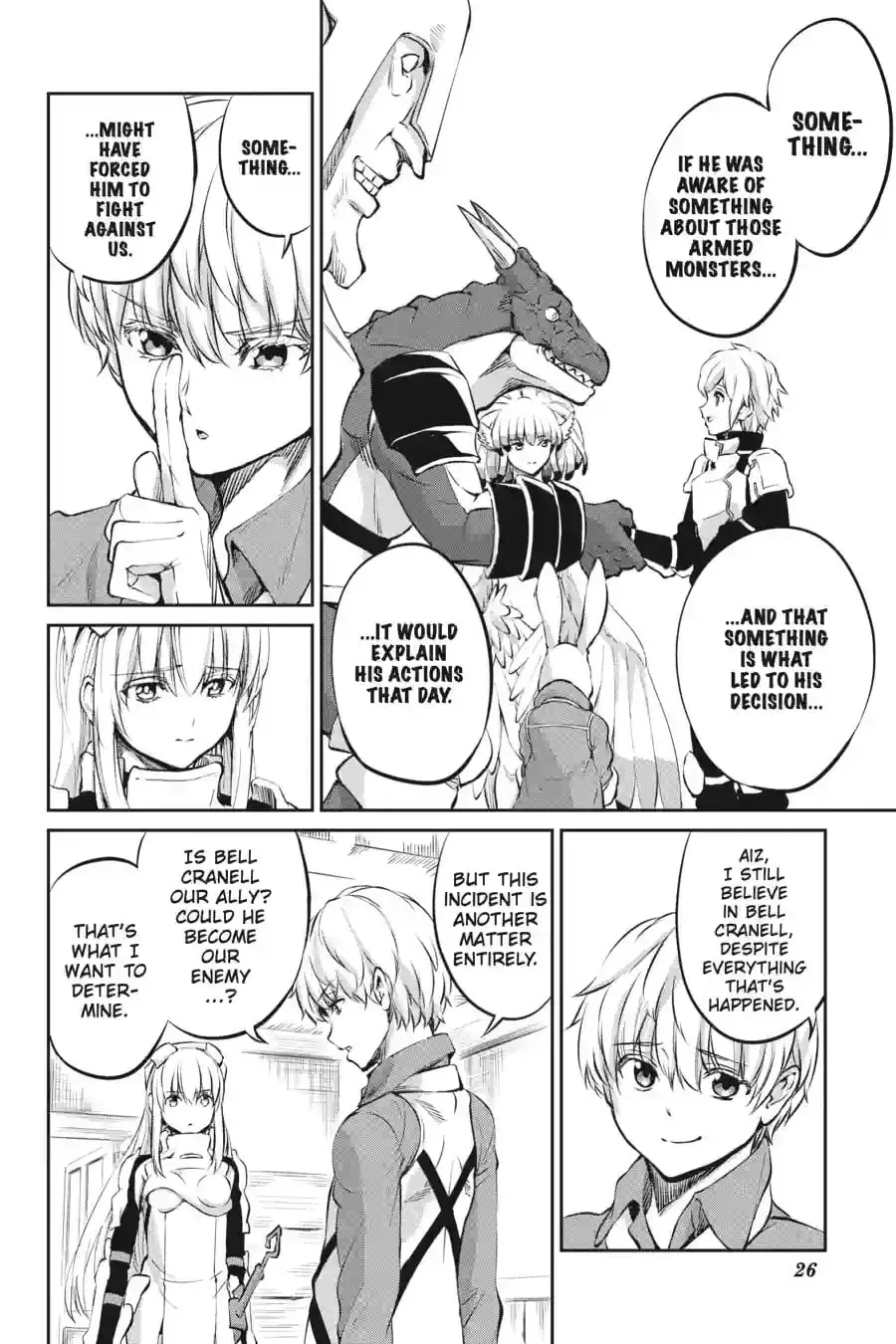 Is It Wrong to Try to Pick Up Girls in a Dungeon? On the Side: Sword Oratoria Chapter 10.3 page 5 - 