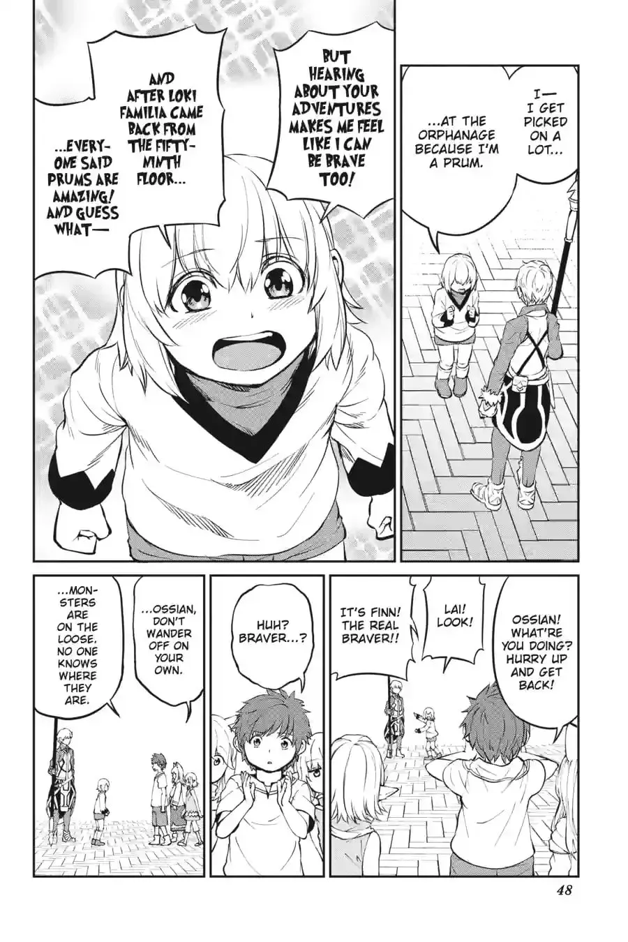 Is It Wrong to Try to Pick Up Girls in a Dungeon? On the Side: Sword Oratoria Chapter 10.4 page 11 - 