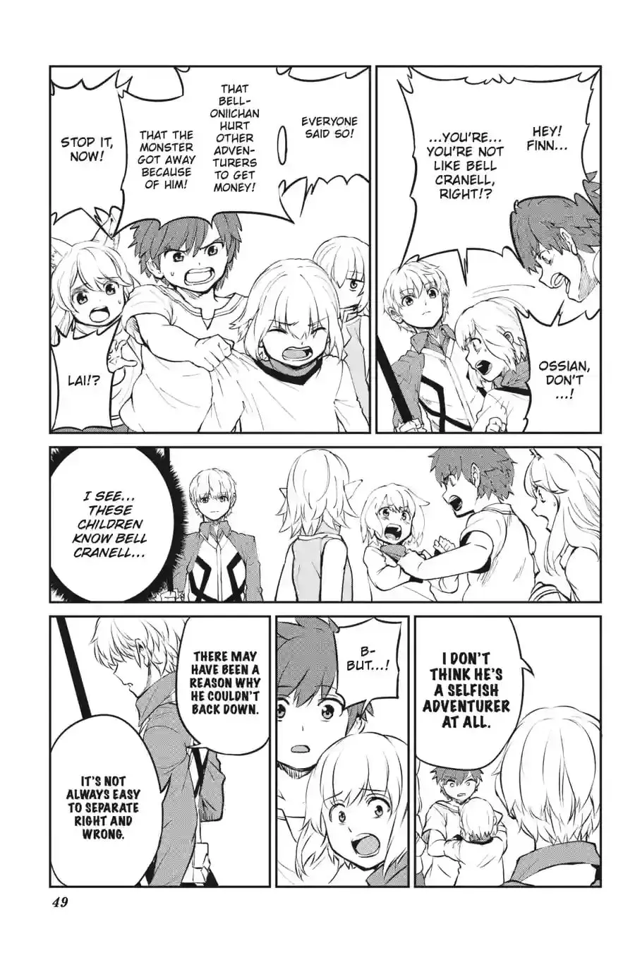 Is It Wrong to Try to Pick Up Girls in a Dungeon? On the Side: Sword Oratoria Chapter 10.4 page 12 - 