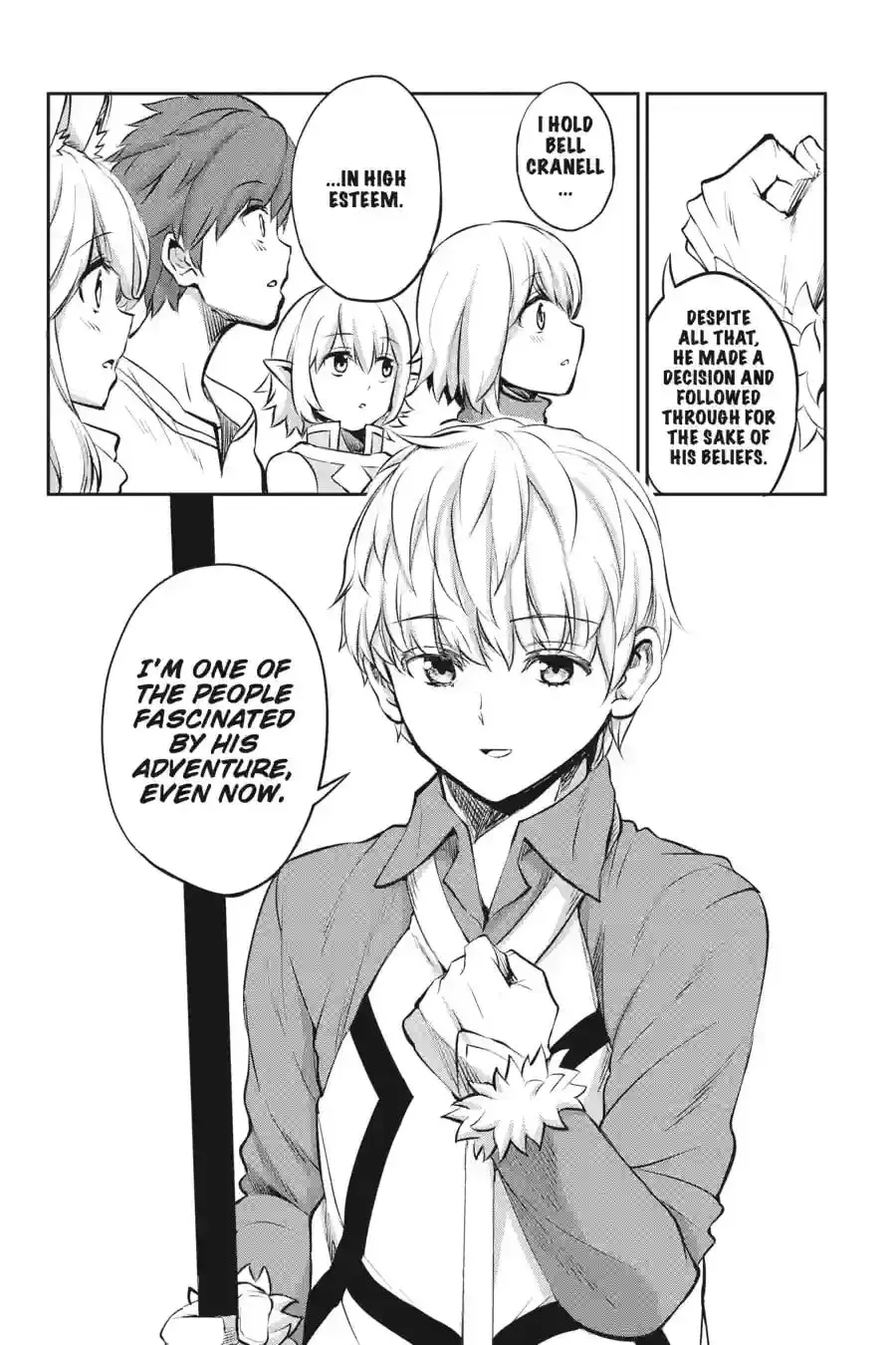 Is It Wrong to Try to Pick Up Girls in a Dungeon? On the Side: Sword Oratoria Chapter 10.4 page 13 - 