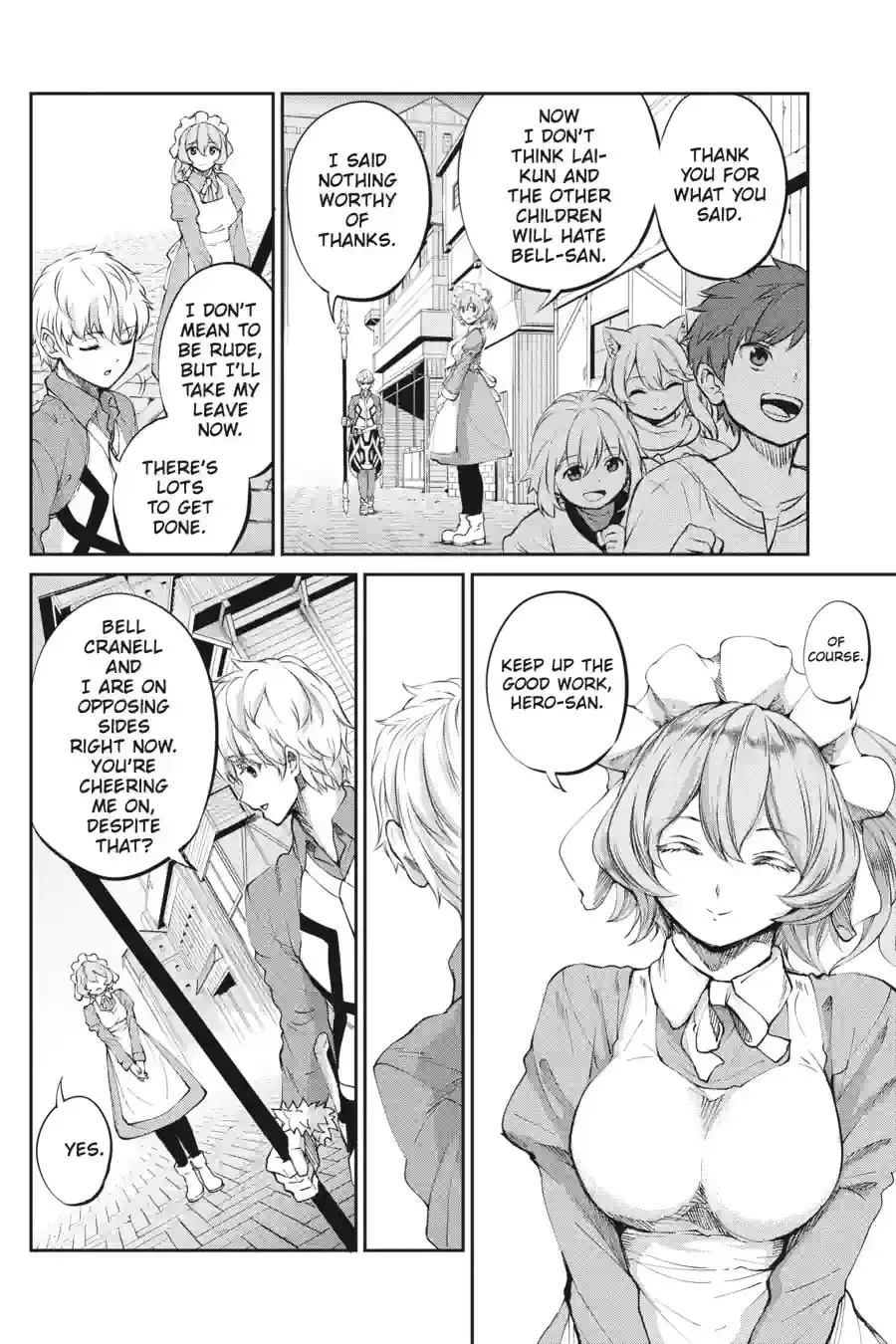 Is It Wrong to Try to Pick Up Girls in a Dungeon? On the Side: Sword Oratoria Chapter 10.4 page 15 - 