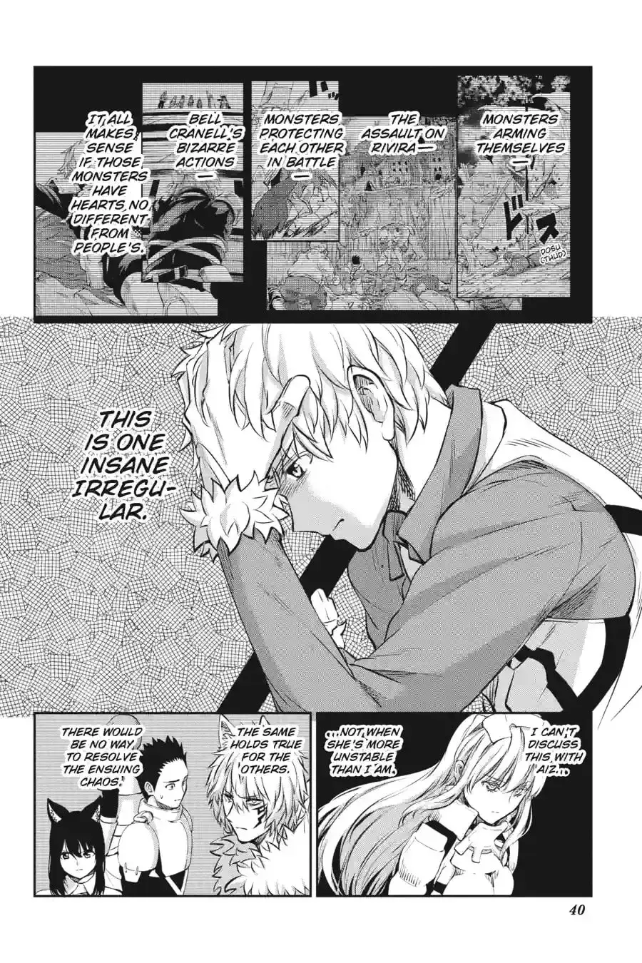 Is It Wrong to Try to Pick Up Girls in a Dungeon? On the Side: Sword Oratoria Chapter 10.4 page 3 - 