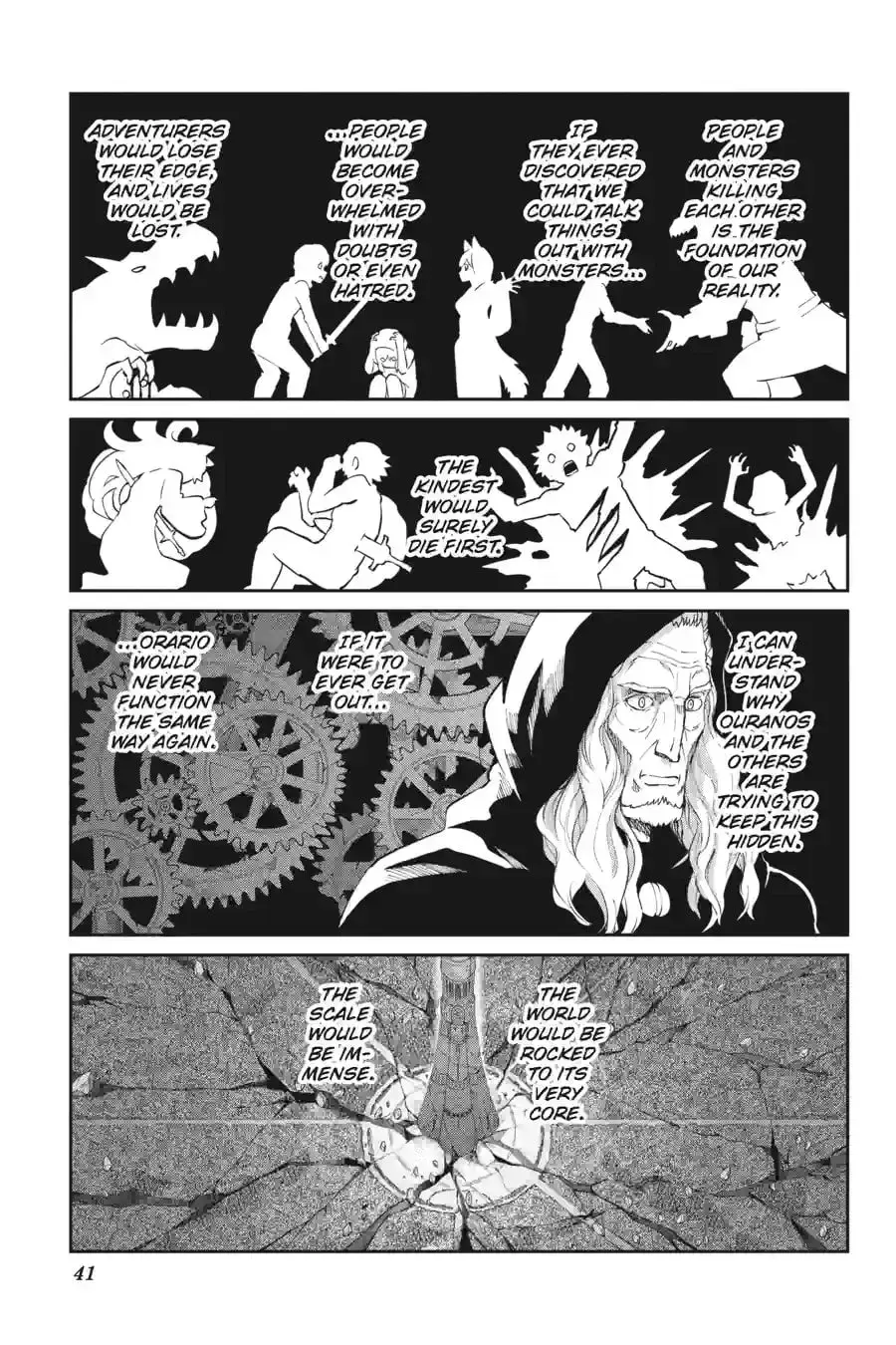 Is It Wrong to Try to Pick Up Girls in a Dungeon? On the Side: Sword Oratoria Chapter 10.4 page 4 - 