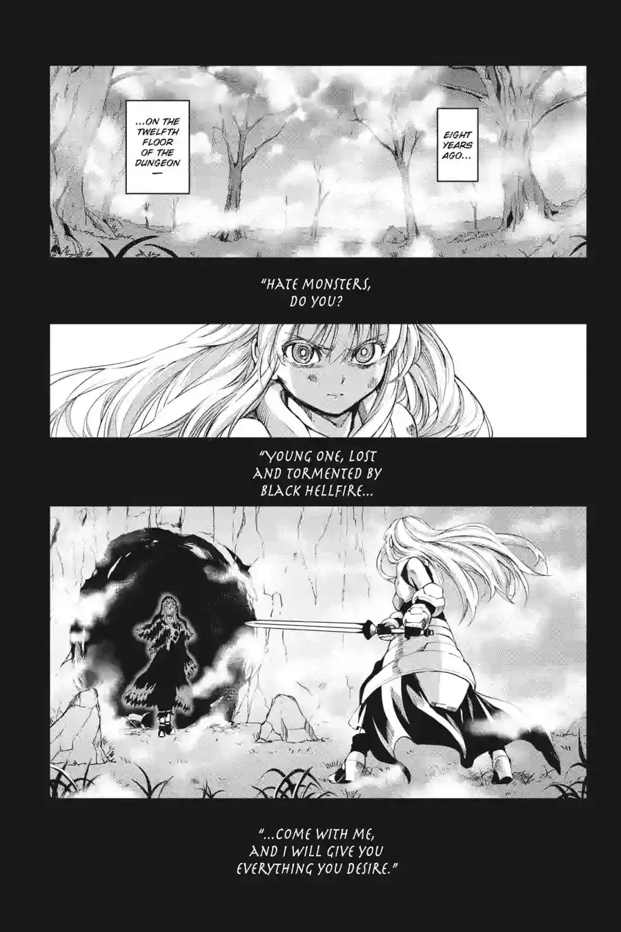 Is It Wrong to Try to Pick Up Girls in a Dungeon? On the Side: Sword Oratoria Chapter 10.5 page 1 - 