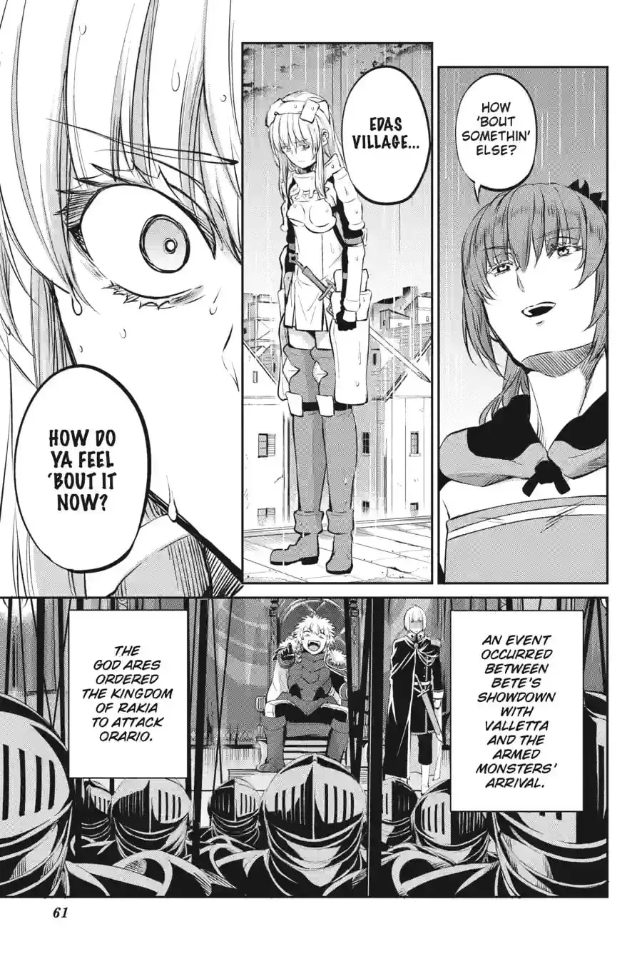 Is It Wrong to Try to Pick Up Girls in a Dungeon? On the Side: Sword Oratoria Chapter 10.5 page 5 - 
