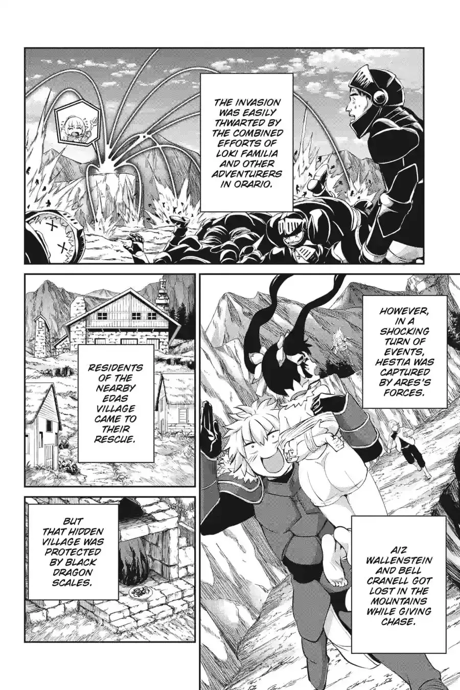 Is It Wrong to Try to Pick Up Girls in a Dungeon? On the Side: Sword Oratoria Chapter 10.5 page 6 - 