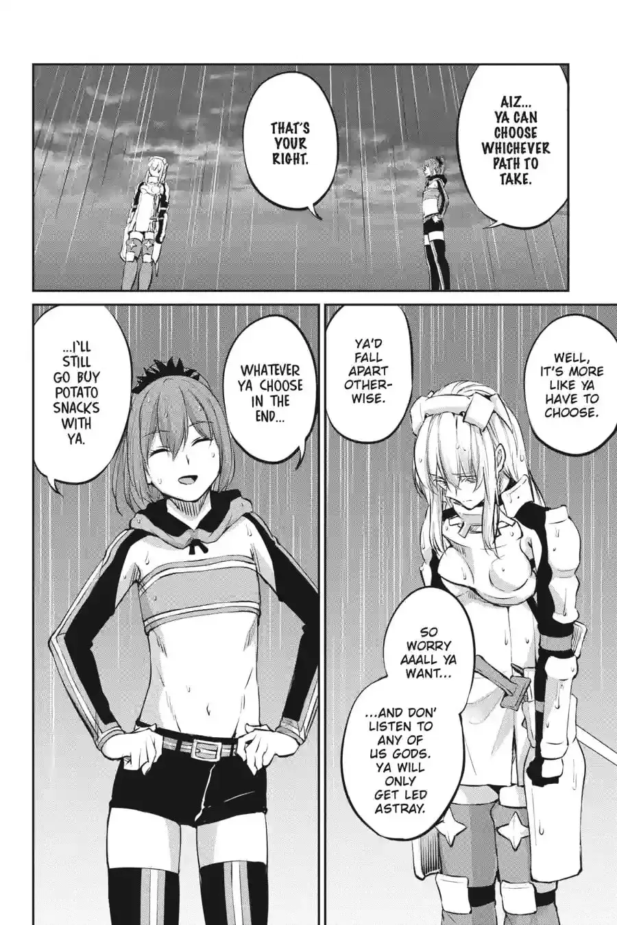 Is It Wrong to Try to Pick Up Girls in a Dungeon? On the Side: Sword Oratoria Chapter 10.5 page 8 - 