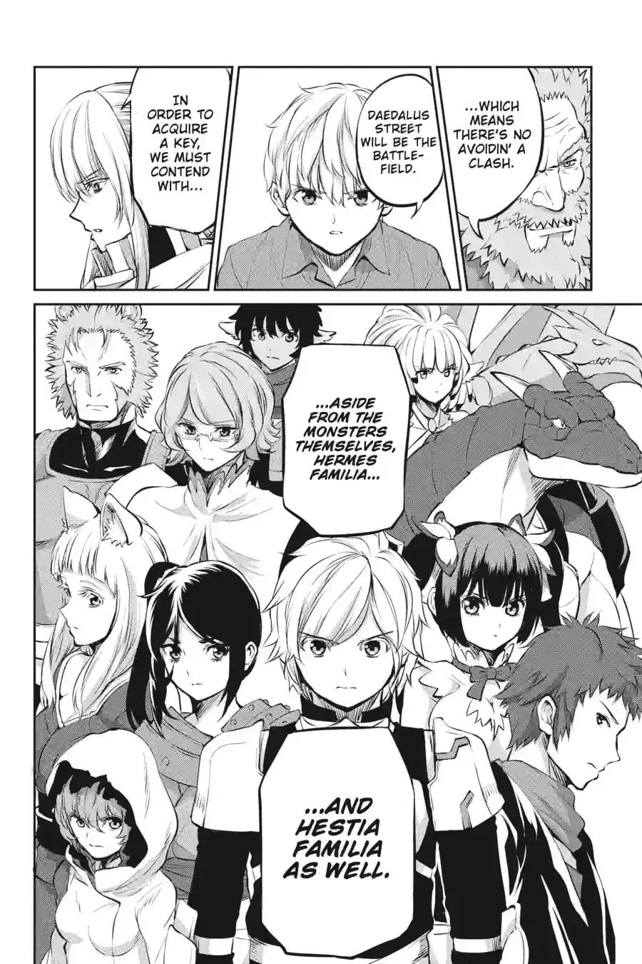 Is It Wrong to Try to Pick Up Girls in a Dungeon? On the Side: Sword Oratoria Chapter 10.6 page 2 - 