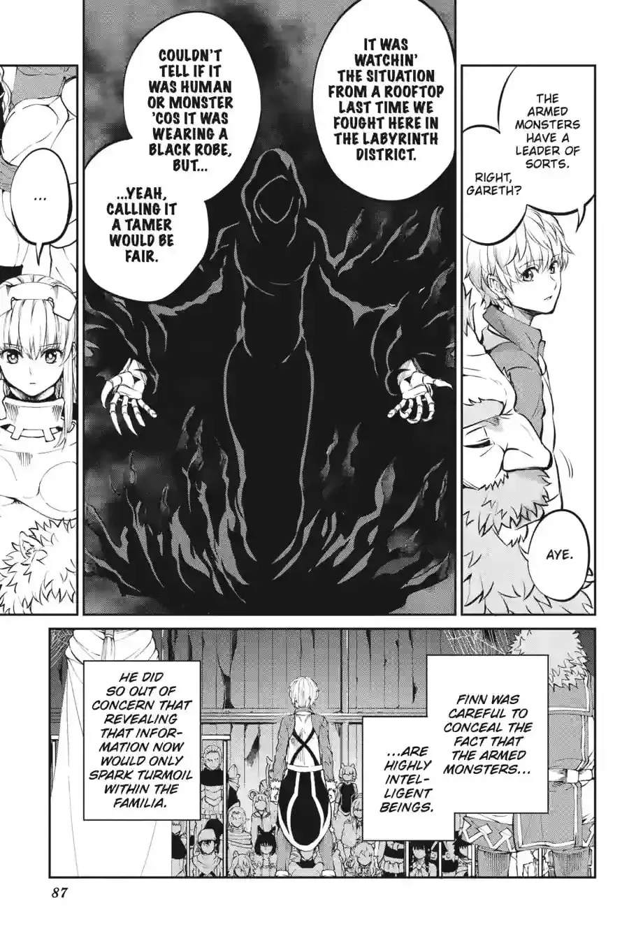 Is It Wrong to Try to Pick Up Girls in a Dungeon? On the Side: Sword Oratoria Chapter 10.6 page 11 - 