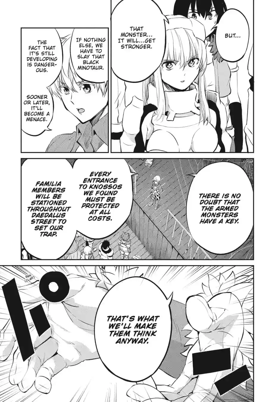 Is It Wrong to Try to Pick Up Girls in a Dungeon? On the Side: Sword Oratoria Chapter 10.6 page 13 - 